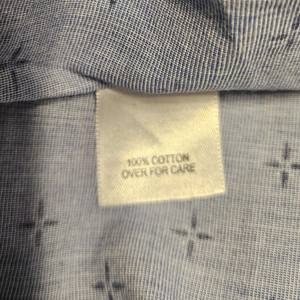 Le Tigre Light Blue Patterned Button Down Shirt - image 7